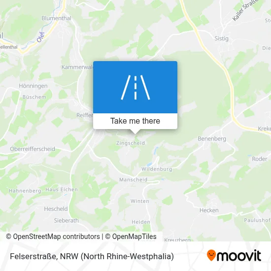 Felserstraße map