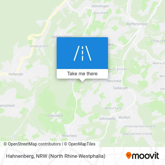 Карта Hahnenberg