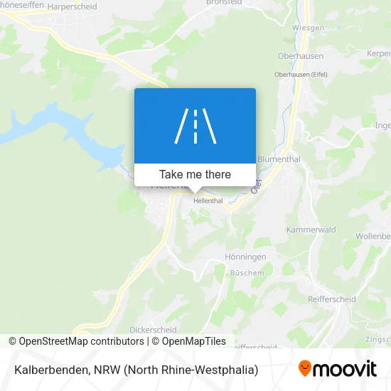 Карта Kalberbenden
