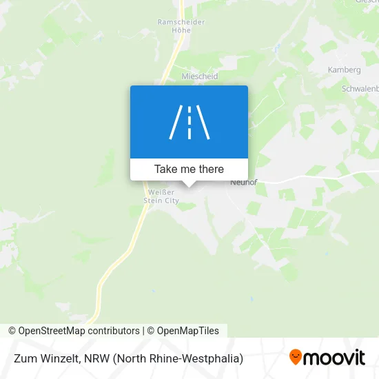 Карта Zum Winzelt