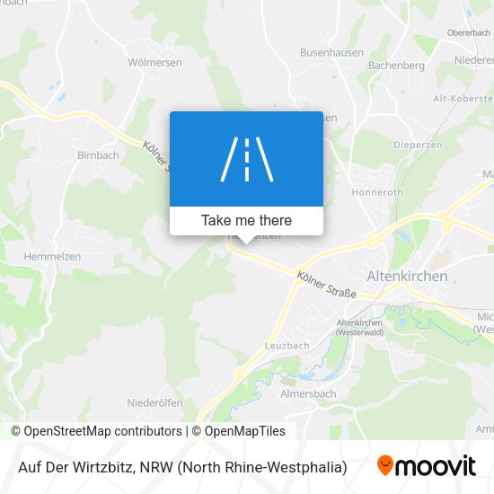 Auf Der Wirtzbitz map