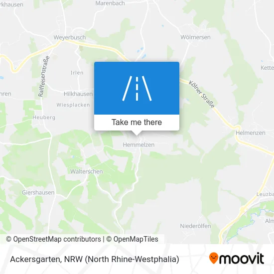 Карта Ackersgarten