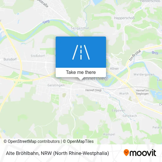 Карта Alte Bröhlbahn