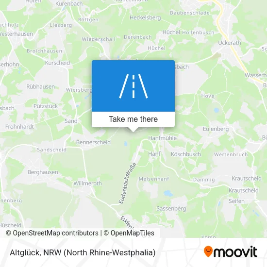 Карта Altglück