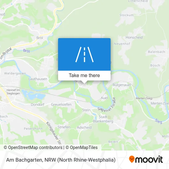 Карта Am Bachgarten