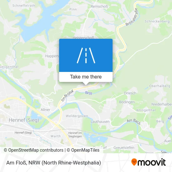 Am Floß map