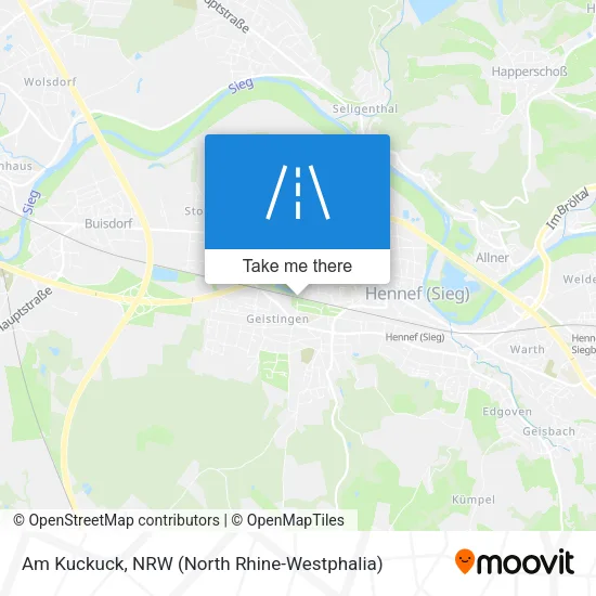 Am Kuckuck map