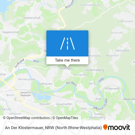An Der Klostermauer map