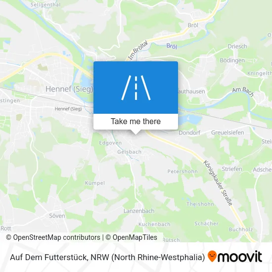 Карта Auf Dem Futterstück