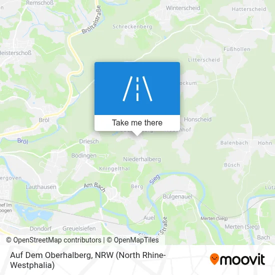 Auf Dem Oberhalberg map