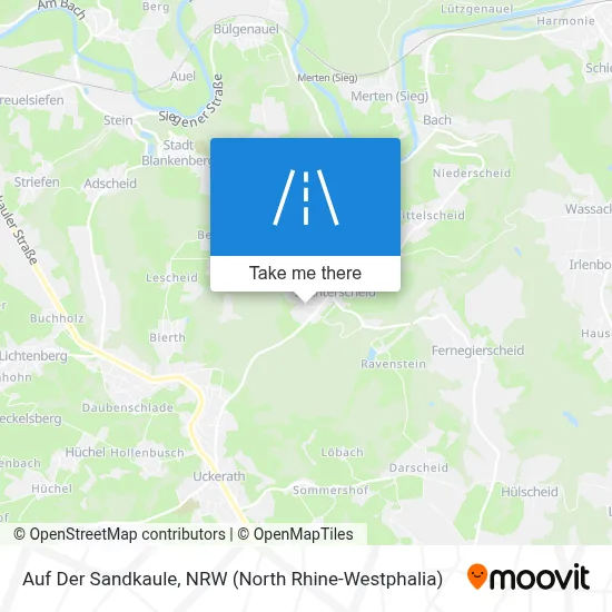 Auf Der Sandkaule map