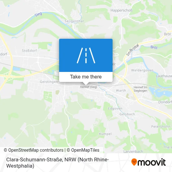 Clara-Schumann-Straße map