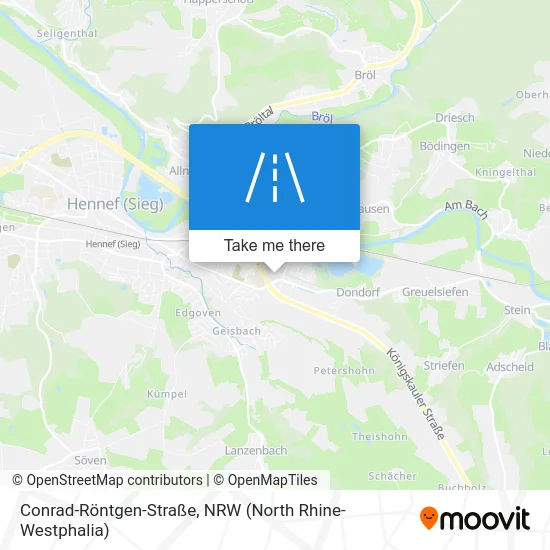 Карта Conrad-Röntgen-Straße
