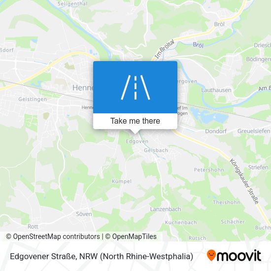 Edgovener Straße map
