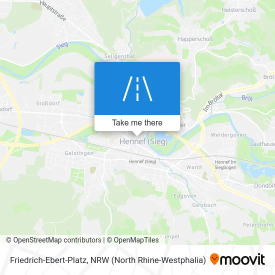 Friedrich-Ebert-Platz map