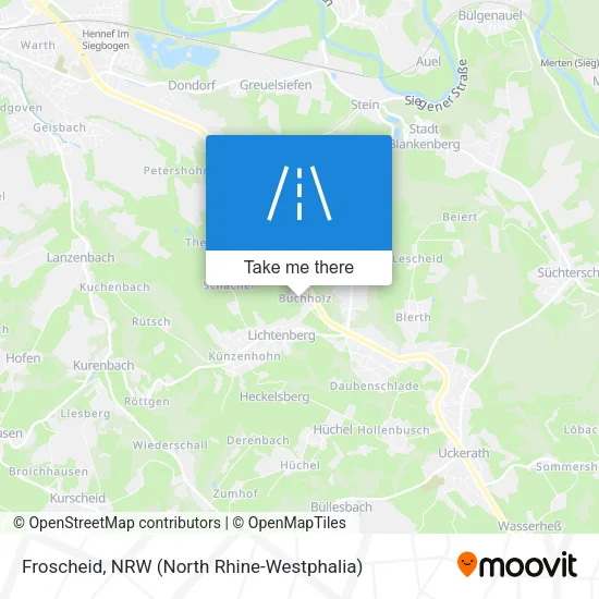 Карта Froscheid