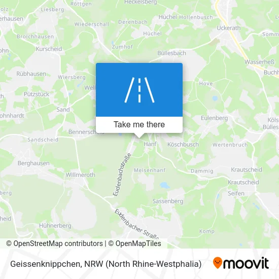 Geissenknippchen map