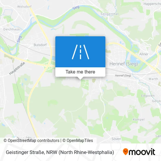 Geistinger Straße map