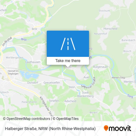 Halberger Straße map