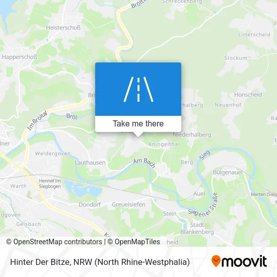 Карта Hinter Der Bitze