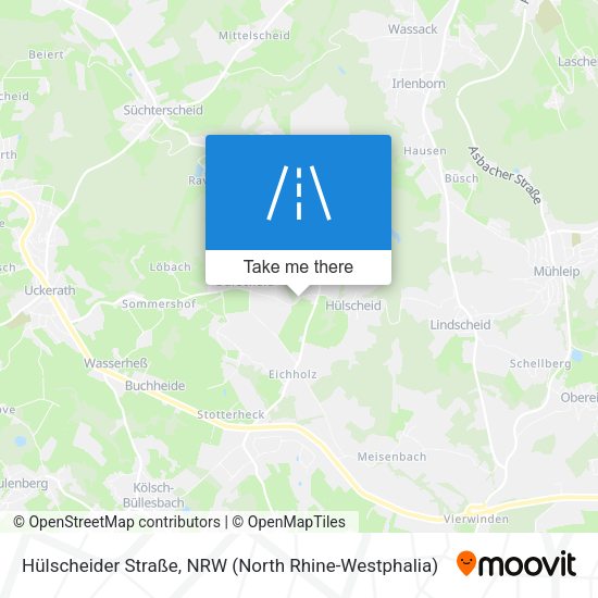 Hülscheider Straße map