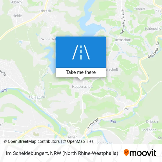 Карта Im Scheidebungert