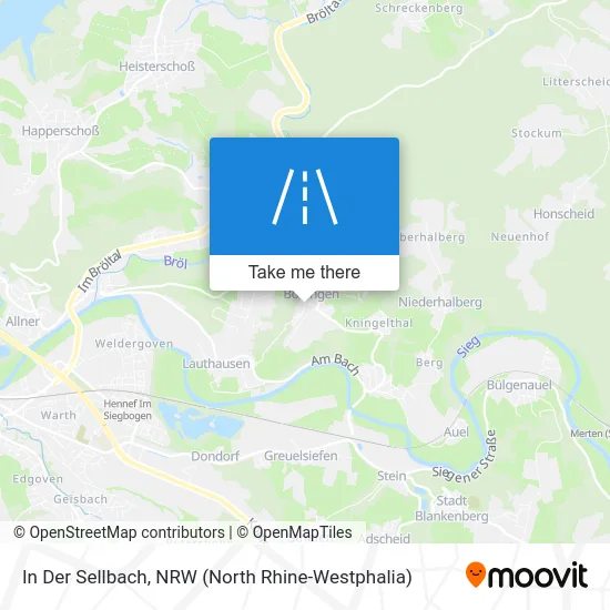 In Der Sellbach map