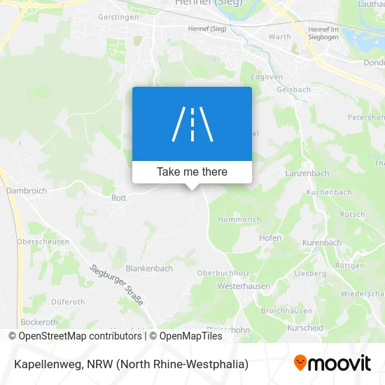 Kapellenweg map
