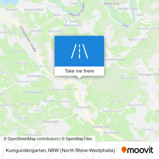 Карта Kunigundengarten