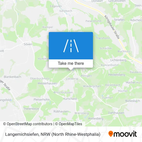 Карта Langemichsiefen
