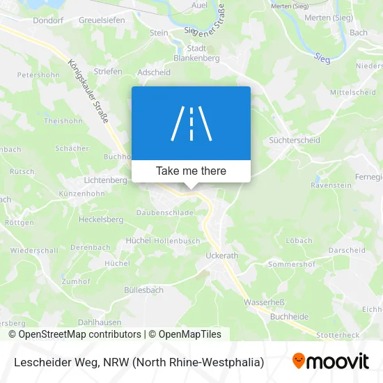 Карта Lescheider Weg