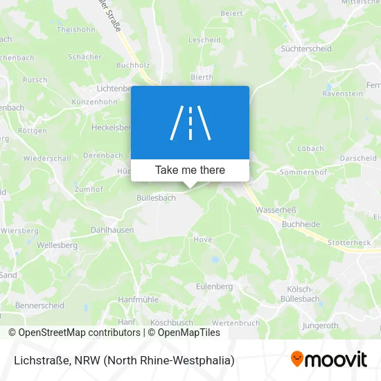 Lichstraße map