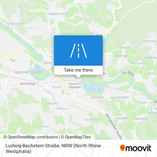 Ludwig-Bechstein-Straße map