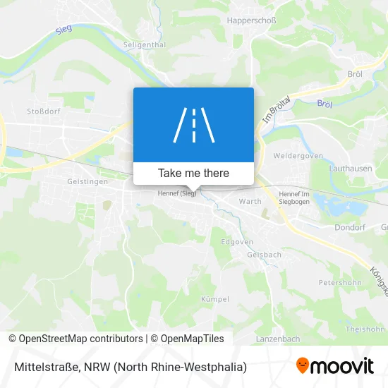 Карта Mittelstraße