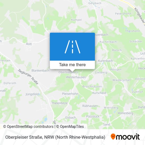 Oberpleiser Straße map