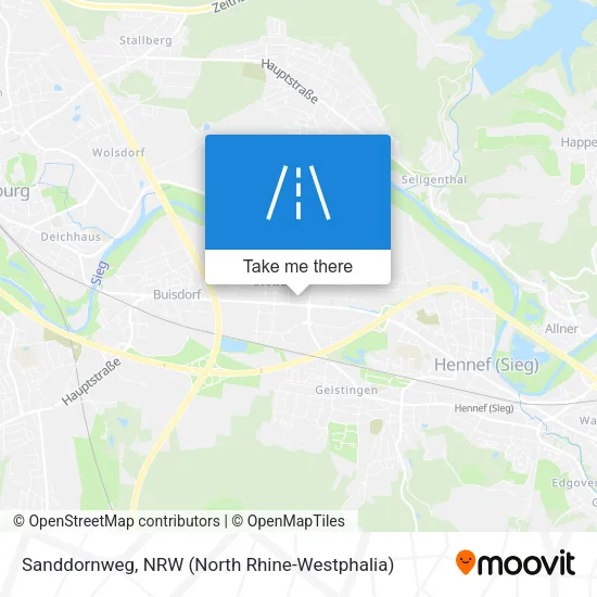 Карта Sanddornweg