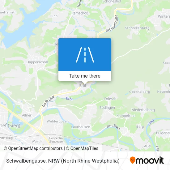 Карта Schwalbengasse