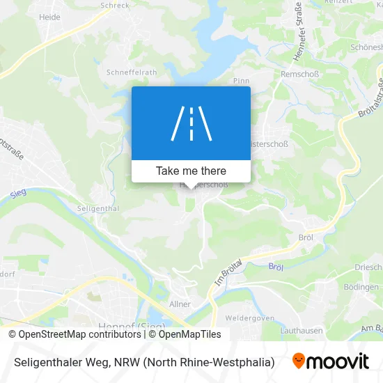 Seligenthaler Weg map