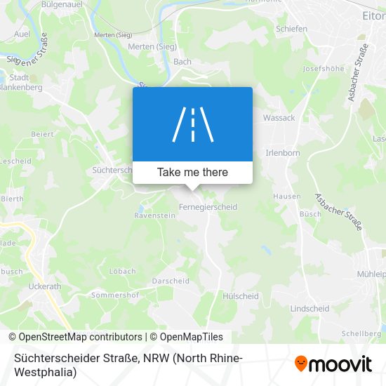 Süchterscheider Straße map