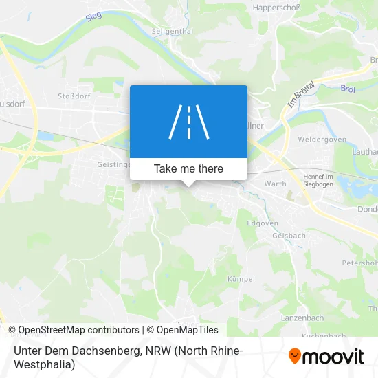 Карта Unter Dem Dachsenberg