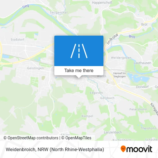 Карта Weidenbroich