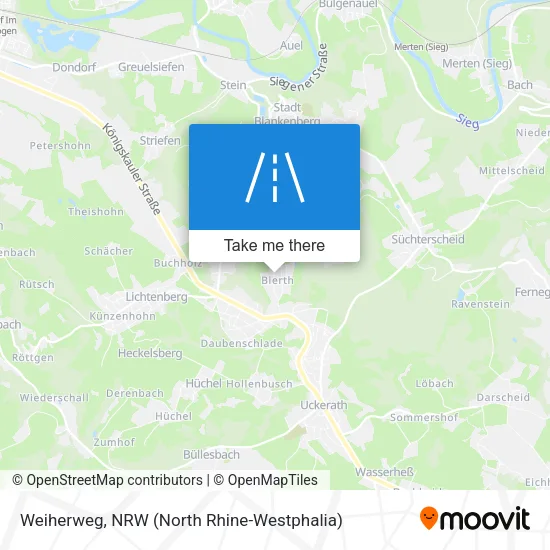 Карта Weiherweg