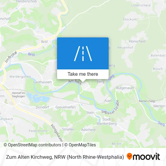 Карта Zum Alten Kirchweg