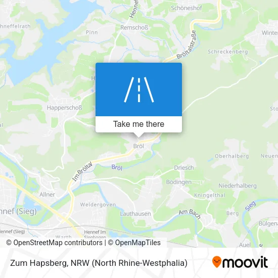 Карта Zum Hapsberg