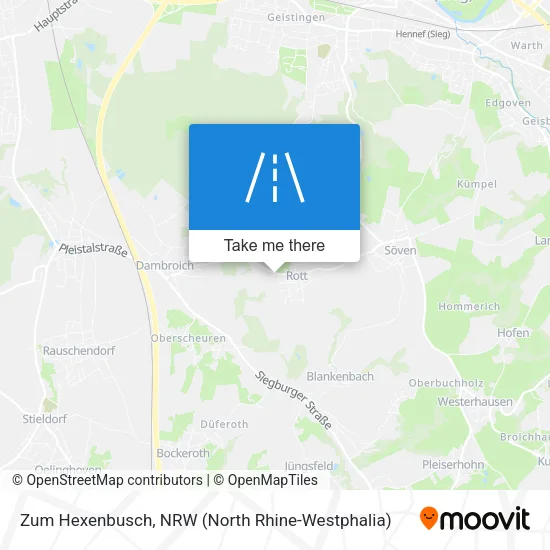 Карта Zum Hexenbusch