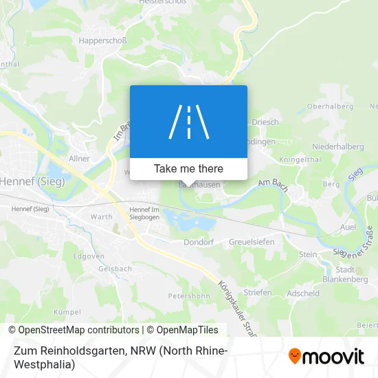 Zum Reinholdsgarten map