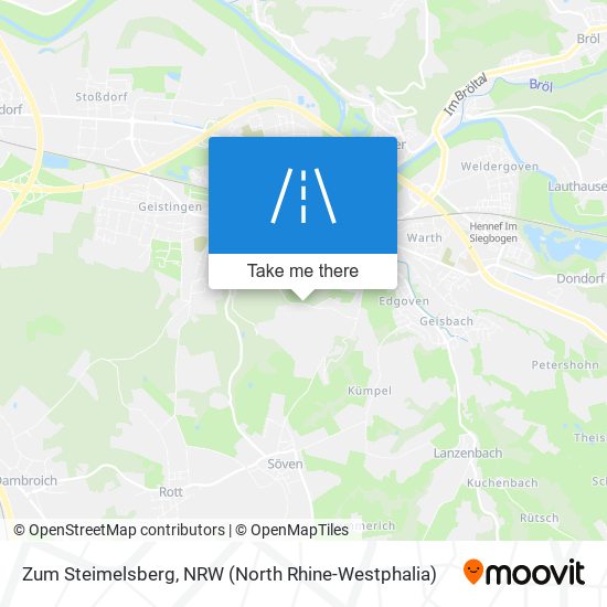 Карта Zum Steimelsberg