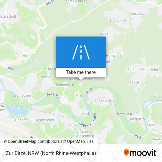 Карта Zur Bitze