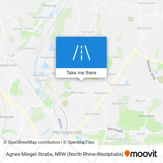 Agnes-Miegel-Straße map