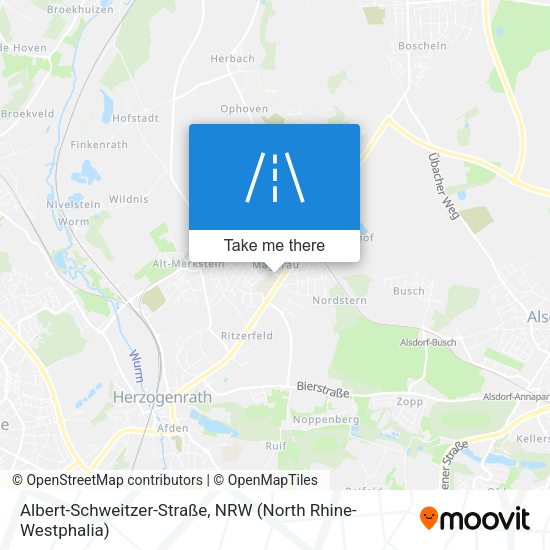 Albert-Schweitzer-Straße map